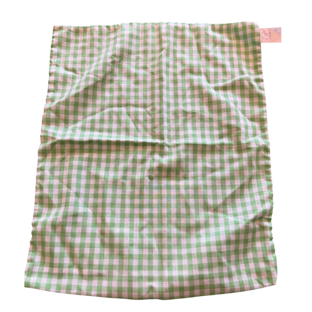 Vintage Fisher Price stove top glow Gingham Check blanket bag replacement